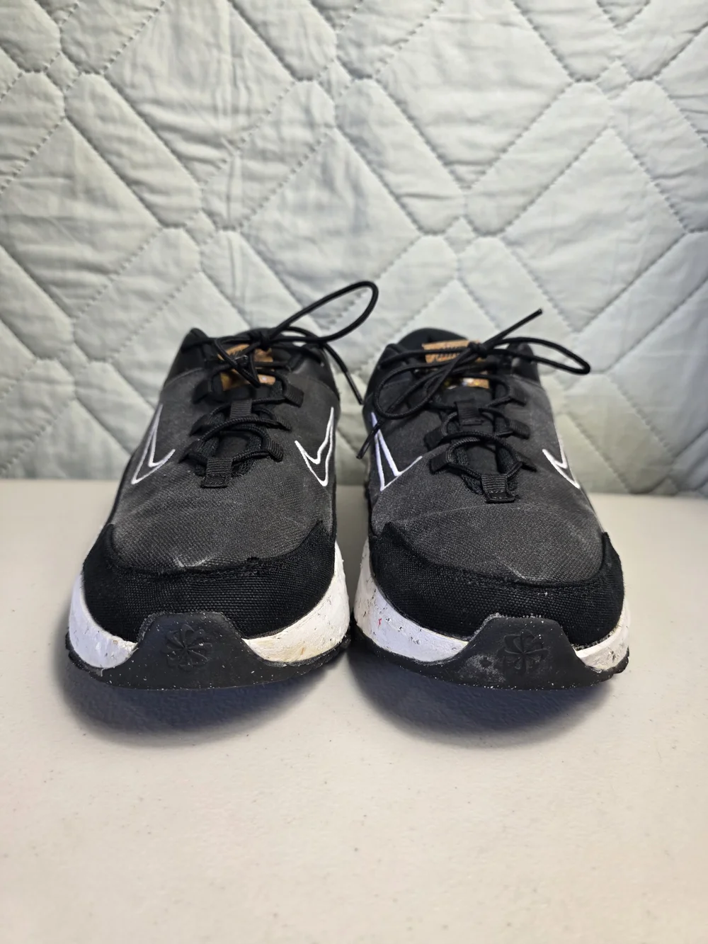 Nike Crater Remixa Shoes Sneakers Black Men's Size 10 Recycled Content